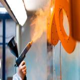 خدمات رنگ کوره ای  الکترو استاتیک