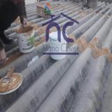 عایق رطوبتی و حرارتی روی سقف ایرانیتی و فلزی شیروانی