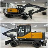 مینی بیل 7 تن لاستیکی فور یوز