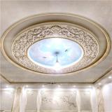 اجرای پتینه  ورق طلا  ورق نقره طرح آسمان موتیف فرشته , دکوراسیون داخلی