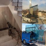 حمل بار نیسان خرکدار شیشه سکوریت سنگ اسلب کارگرخالی