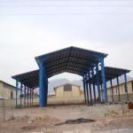 پوشش سقف شیبدار-اجرای پوشش سقف سوله و انواع سقف-آردواز