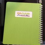 دفتر یادداشت فنری طرح پاپکو