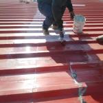 عایق سقف شیروانی و سوله با رنگ عایقکاری نانوایزوکاور