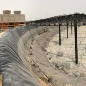 آب بندی و اجرای ژئوممبران استخر کشاورزی و استخر پرورش ماهی