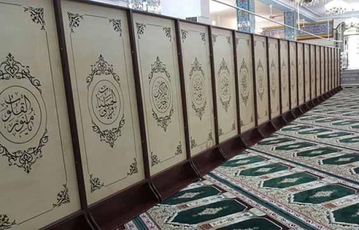پارتیشن مسجدی پیش ساخته ، پارتیشن متحرک مسجدی ام دی اف 