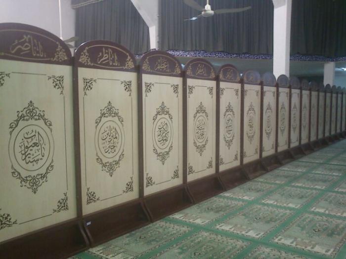 پارتیشن مسجدی پیش ساخته ، پارتیشن متحرک مسجدی ام دی اف 