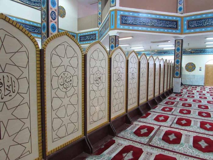 پارتیشن مسجدی پیش ساخته ، پارتیشن متحرک مسجدی ام دی اف 