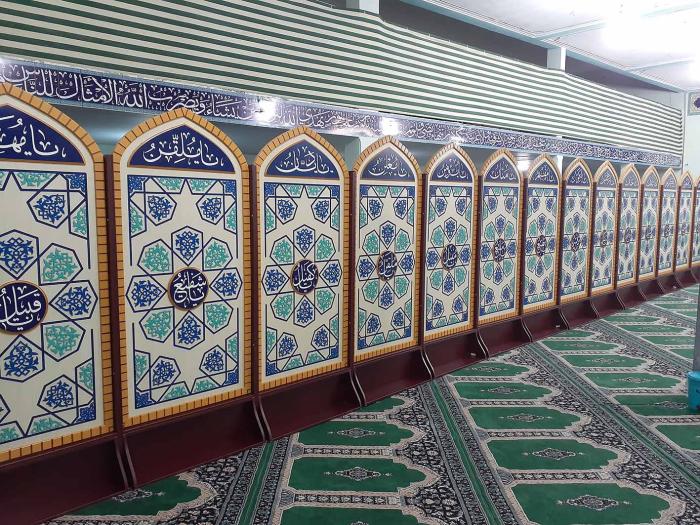 پارتیشن مسجدی پیش ساخته ، پارتیشن متحرک مسجدی ام دی اف 