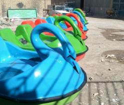 قایق پدالی قو در رنگ های مختلف/فایبرگلاس