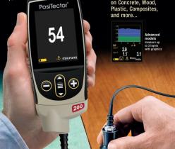 ضخامت سنج رنگ چوب،پلاستیک POSITECTOR 200 B/Std