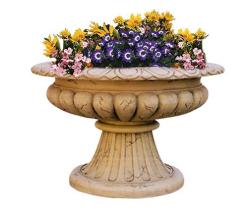 گلدان پایه دار فایبرگلاس زرین کار