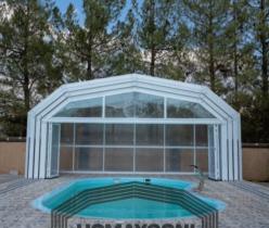 سقف متحرک استخر سقف متحرک المینیومی در مازندران