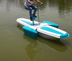قایق پدالی دوچرخه ای دونفره و تک نفره